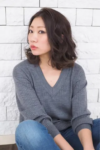 ミディアム CANVAS. 【美髪専門店】のヘアスタイル