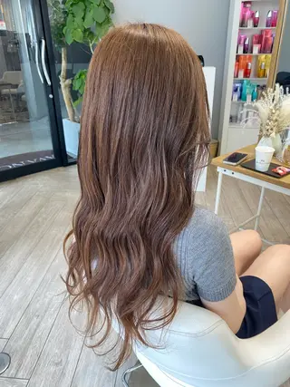 ロング カラー AVANCE.ens 広島袋町店ayuのヘアスタイル
