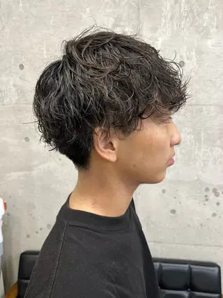 パーマ メンズ MeL 横浜/ ＭＩＨＯのヘアスタイル