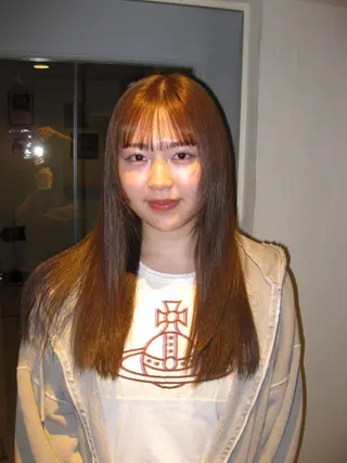 セミロング 今井 香奈恵のヘアスタイル