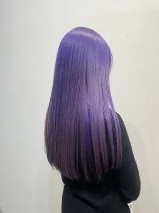 ロング カラー Sizuk ＆LOAのヘアスタイル