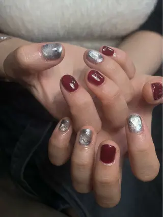 ネイル 花岡 美沙子のネイルデザイン