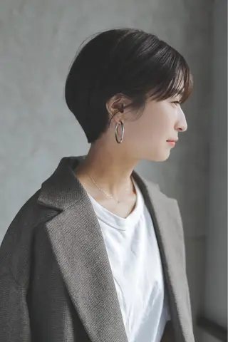 ショート さの あやねのヘアスタイル