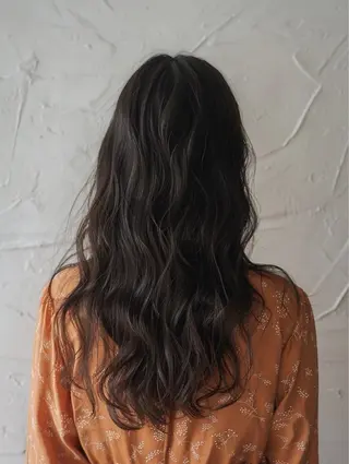 ロング パーソナルカラー/ 似合わせ/山村さらのヘアスタイル