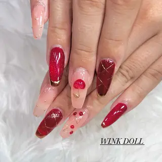 ネイル WINK DOLL所属・WINK DOLL 🌹MIRAIのネイルデザイン