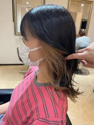 ミディアム カラー 眉毛サロン(アイブロウ)&まつ毛パーマ専門 紬麦 by laughnelu  表参道・原宿店所属・ゆうか 紬麦by laughneluのマツエク・マツパデザイン