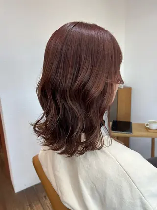 ミディアム Strawberry所属・原田 志保のヘアスタイル