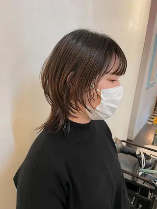 ミディアム h a k u 大倉 卓人のヘアスタイル