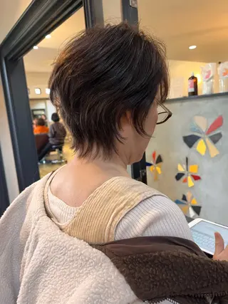 ショート 上坪 あずさのヘアスタイル