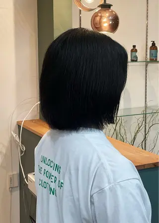 ミディアム Bella Salon所属・福井 悠のヘアスタイル