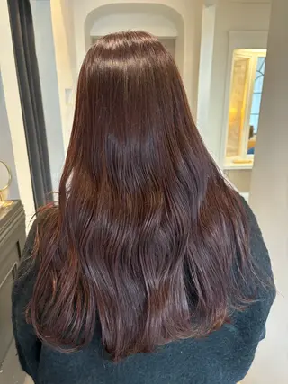 セミロング 透明感カラー🎀 tasty/makoのヘアスタイル