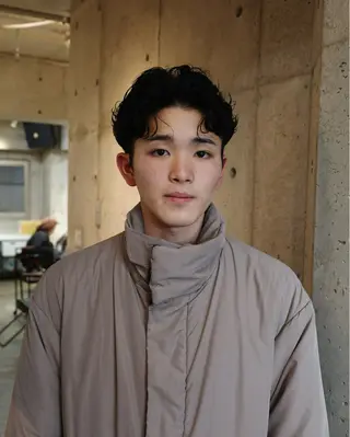 ショート 宮崎 恵多のヘアスタイル