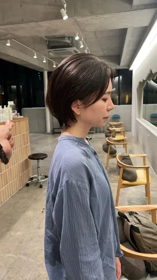 ショート 誰よりも丁寧なカット 🍀小林輝のヘアスタイル