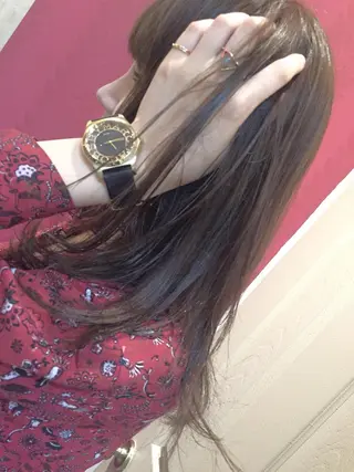 カラー HARUNA🤍 大人ショートヘアのヘアスタイル