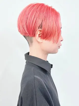 ショート 小顔ボブ/お悩み解決 /ボブパーマ/とういのヘアスタイル