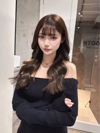 セミロング Rita/髪質改善 /透明感カラーのヘアスタイル