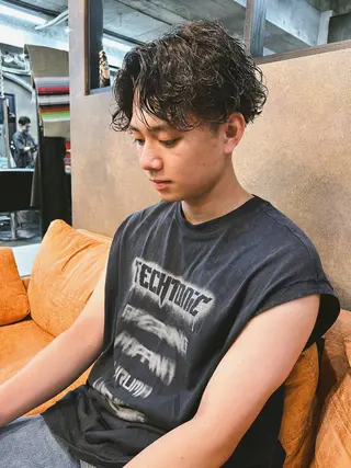 ショート パーマ icon.hakata所属・kazuki iconのヘアスタイル