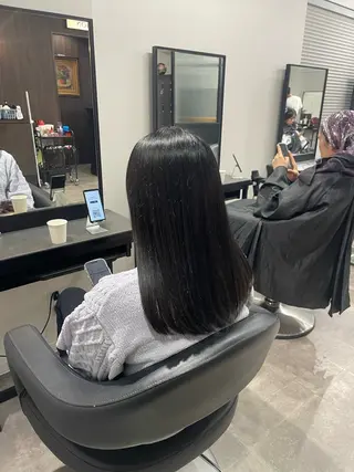 ロング カラー 🤍透明感推しカラー 🤍yui‪💞✨のヘアスタイル