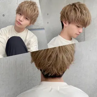 ショート カラー メンズ 【メンズサロン】 BLUCK 横浜のヘアスタイル