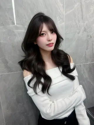 ロング カラー MAEUL NAGOYA所属・⛓ワンホンレイヤー 🥀🖤/あいりのヘアスタイル