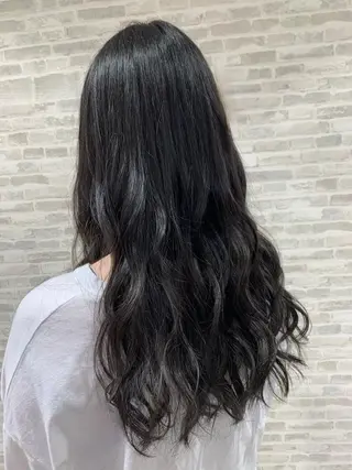 ロング カラー 💎 透明感カラー ✨Erina 💎のヘアスタイル