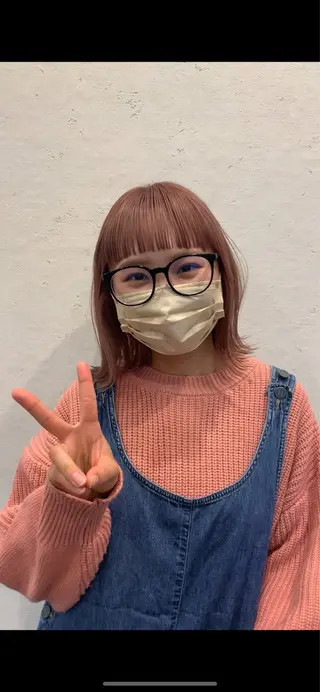 ミディアム 🐝肥田 しょーと🐝のヘアスタイル