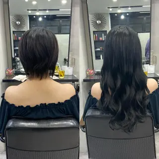 ロング カラー ヘアアレンジ ar+ ❤︎ maiのヘアスタイル