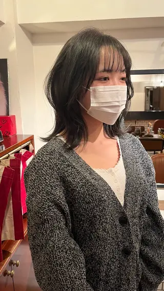 ミディアム 韓国/Y2K 👽土田大珠👽のヘアスタイル