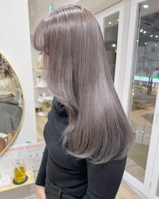 カラー 🌷柔らかクリーミー 🤍kirari🌷のヘアスタイル