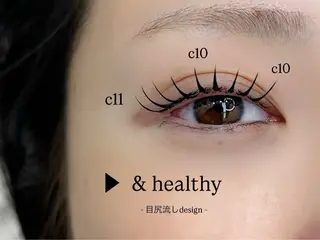 マツエク・マツパ mila ⏾ conのマツエク・マツパデザイン