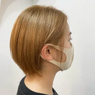 ショート カラー 🪭risa 暖色/レイヤー🪭のヘアスタイル