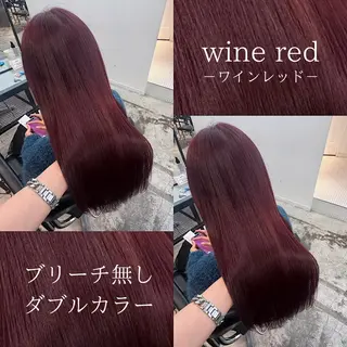 セミロング カラー 🍒暖色✖️レイヤー ／Haruna🍒のヘアスタイル