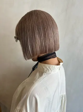 ミディアム L STUDIO所属・ハイトーン/ブリーチ 🧁soraのヘアスタイル