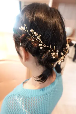 ミディアム ヘアアレンジ ramphy 加藤 美羽のヘアスタイル