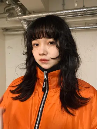 カラー ハッシュカット/ MAYAのヘアスタイル