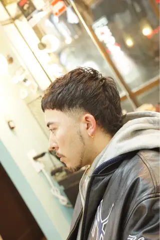 ショート メンズ TIGHT SWAG BARBERWORKS所属・メンズカット/ 三軒茶屋/YUTOのヘアスタイル