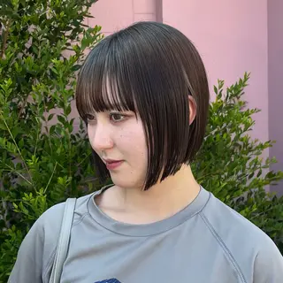 ショート カラー カラー/韓国レイヤー /ブリーチ/hinaのヘアスタイル