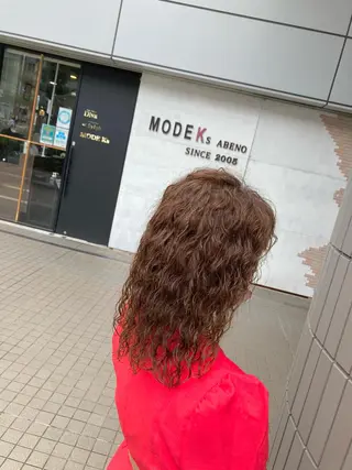 ミディアム パーマ SHAFT Ieiriのヘアスタイル