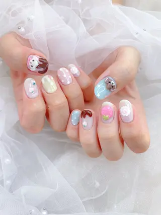 ネイル 五十嵐 美智のネイルデザイン