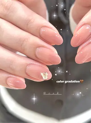 ネイル 🎀チーク/ちゅるん 🫧chisa🎀のネイルデザイン