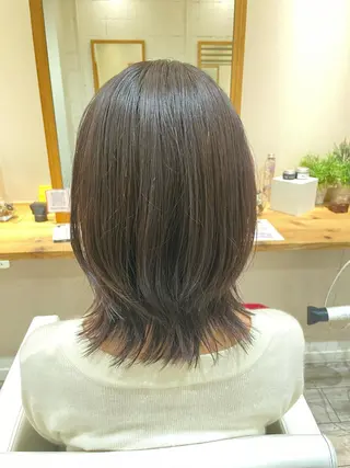 ミディアム カラー share salon 「JAM」吉祥寺所属・ショート/酸スト/ 髪質改善/小林のヘアスタイル