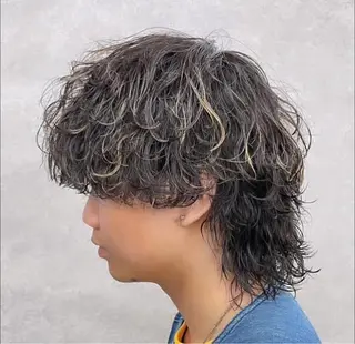 ショート パーマ メンズ 🖤Ayumi🖤 メンズ特化❤️‍🔥のヘアスタイル