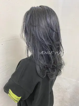 セミロング カラー レイヤーカット/艶髪 🌈高橋遥香🌈のヘアスタイル