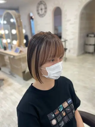 カラー KEEN.所属・新百合ヶ丘/韓国ヘア /レイヤー/RENAのヘアスタイル