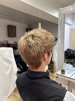 ショート メンズ 渡辺 大輝 メンズパーマのヘアスタイル