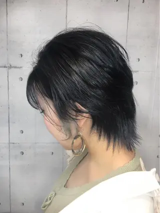 ショート カラー 韓・中華美女ヘア 🇰🇷×🇨🇳のヘアスタイル