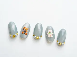 ミディアム VANiSH 船本のネイルデザイン