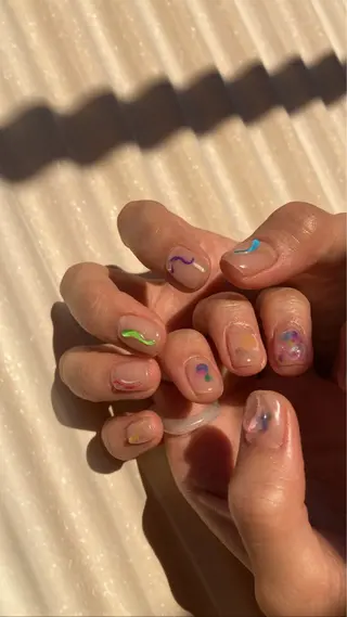 ネイル nailsalon　hue所属・小山 羽奈のネイルデザイン