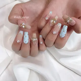 ネイル n'eige nail所属・大谷 綾香のネイルデザイン