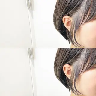ショート カラー 🦋韓国系指名No1 店長/圓山 祐也🦋のヘアスタイル